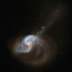Illustration for article titled The Cosmic Wonder of Colliding Galaxies